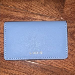 Lodi’s Blue Leather Card Case